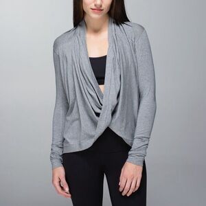 Lululemon Iconic Wrap Heathered Medium Grey Size 6